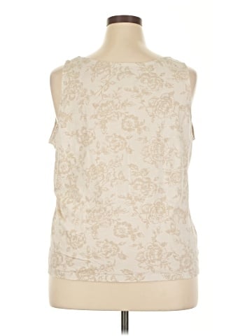 Basic Editions Sleeveless Blouse (view 2)