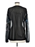 Assorted Brands Black Long Sleeve Blouse Size M - photo 2