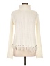 Lumiere 100% Acrylic Ivory Turtleneck Sweater Size L - photo 1