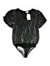 ee:some Metallic Black Bodysuit Size M - photo 1