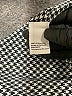 Nine West 100% Polyester Houndstooth Gray Long Sleeve Blouse Size XL - photo 8