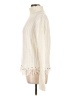 Lumiere 100% Acrylic Ivory Turtleneck Sweater Size L - photo 5