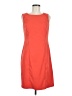 DressBarn Solid Orange Cocktail Dress Size 8 - photo 1