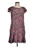 J.Crew Paisley Brown Casual Dress Size 8 - photo 1