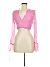 Unbranded Pink Long Sleeve Blouse Size M - photo 1