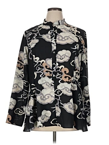 Natori Long Sleeve Blouse (view 1)