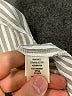 Max Studio Stripes Ivory Long Sleeve Blouse Size XL - photo 8