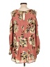 Paradiso 100% Polyester Orange Sleeveless Blouse Size L - photo 2