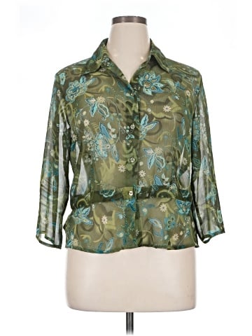 Notations 3/4 Sleeve Blouse (view 1)