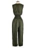 Theory 100% Viscose Solid Green Jumpsuit Size M - photo 2