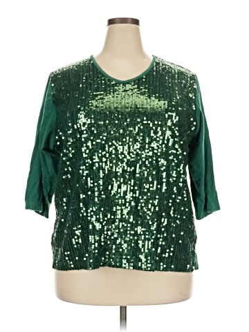 Quacker Factory 3/4 Sleeve Top (view 1)