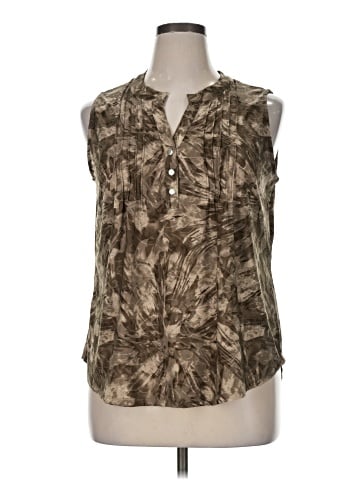Notations Sleeveless Blouse (view 1)