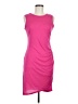 Unbranded Solid Pink Cocktail Dress Size M - photo 1