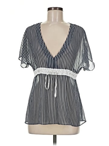 Nicole by Nicole Miller Short Sleeve Blouse (view 1)