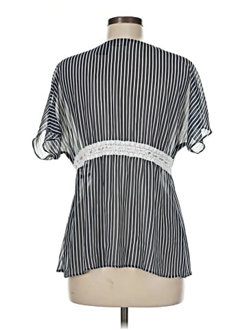 Nicole by Nicole Miller Short Sleeve Blouse (view 2)