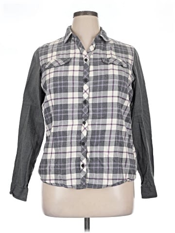 Columbia 3/4 Sleeve Button-Down Shirt (view 1)