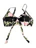Unbranded Floral Black Swimsuit Top Size M - photo 2