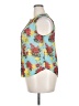 Collective Concepts 100% Polyester Floral Teal Sleeveless Blouse Size XXL - photo 5