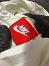 Nike 100% Polyester White Zip Up Hoodie Size S - photo 7