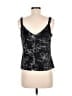 Alex Evenings Print Black Sleeveless Top Size M (estimated) - photo 2