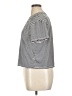 Caslon Stripes Ivory Short Sleeve Turtleneck Size XL - photo 5