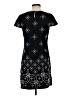 Tibi Graphic Black Casual Dress Size 4 - photo 2