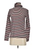 Madewell Stripes Brown Turtleneck Sweater Size XXS - photo 1