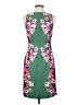 Ann Taylor 100% Polyester Floral Green Cocktail Dress Size 0 - photo 2