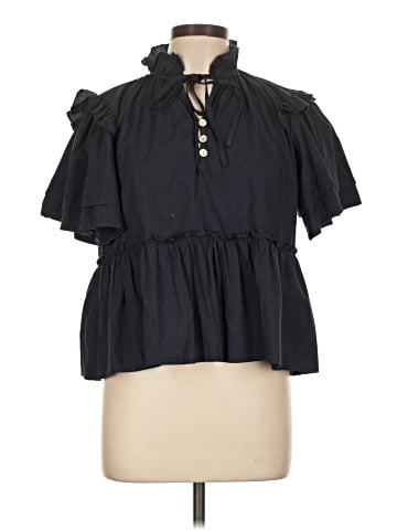SOFIA Short Sleeve Blouse (view 1)
