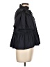 SOFIA Black Short Sleeve Blouse Size L (estimated) - photo 4