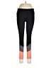 Tangerine Color Block Black Active Pants Size L - photo 1