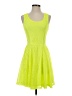 Express 100% Polyester Yellow Cocktail Dress Size S - photo 1