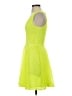 Express 100% Polyester Yellow Cocktail Dress Size S - photo 5