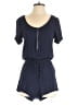 Lulus 100% Rayon Solid Blue Romper Size S - photo 1