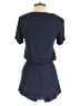 Lulus 100% Rayon Solid Blue Romper Size S - photo 2
