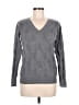 Unbranded Chevron-herringbone Gray Pullover Sweater Size M - photo 1
