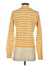 Lands' End 100% Cotton Stripes Yellow Pullover Sweater Size XS - photo 2