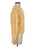 Lands' End 100% Cotton Stripes Yellow Pullover Sweater Size XS - photo 4