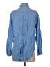 Zara Blue Long Sleeve Button-Down Shirt Size S - photo 2