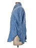 Zara Blue Long Sleeve Button-Down Shirt Size S - photo 5