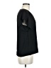 Halogen 100% Polyester Black Short Sleeve Blouse Size M (petite) - photo 4