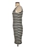 BCBGeneration Stripes Ivory Casual Dress Size S - photo 5