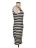 BCBGeneration Stripes Ivory Casual Dress Size S - photo 4
