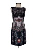 Tibi 100% Acetate Paisley Gray Cocktail Dress Size 4 - photo 1