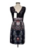 Tibi 100% Acetate Paisley Gray Cocktail Dress Size 4 - photo 2