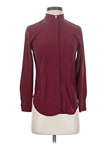 J.Crew 365 Long Sleeve Silk Top (view 1)