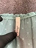 Hesed Teal Short Sleeve Blouse Size L - photo 7
