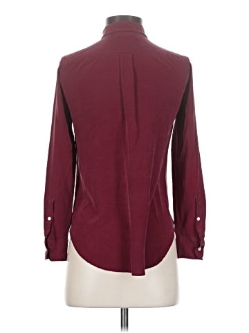 J.Crew 365 Long Sleeve Silk Top (view 2)
