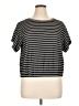 Max Studio Black Short Sleeve Top Size XL - photo 1
