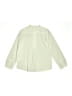 Bonpoint 100% Cotton Solid Ivory Long Sleeve Button-Down Shirt Size 10 - photo 2